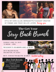 Kara Allan ❤ Celebrity Stylist & Personal Brand Image Consultant in the Northern, Virginia, Washington, DC, Maryland area The-Get-Your-Sexy-Back-Brunch-232x300 Get Your Sexy Back Ladies  